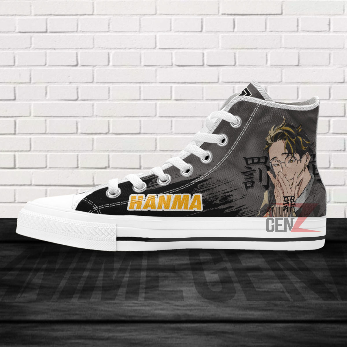 Tokyo Revengers Shuji Hanma High Top Shoes Custom Anime Shoes - Image 4