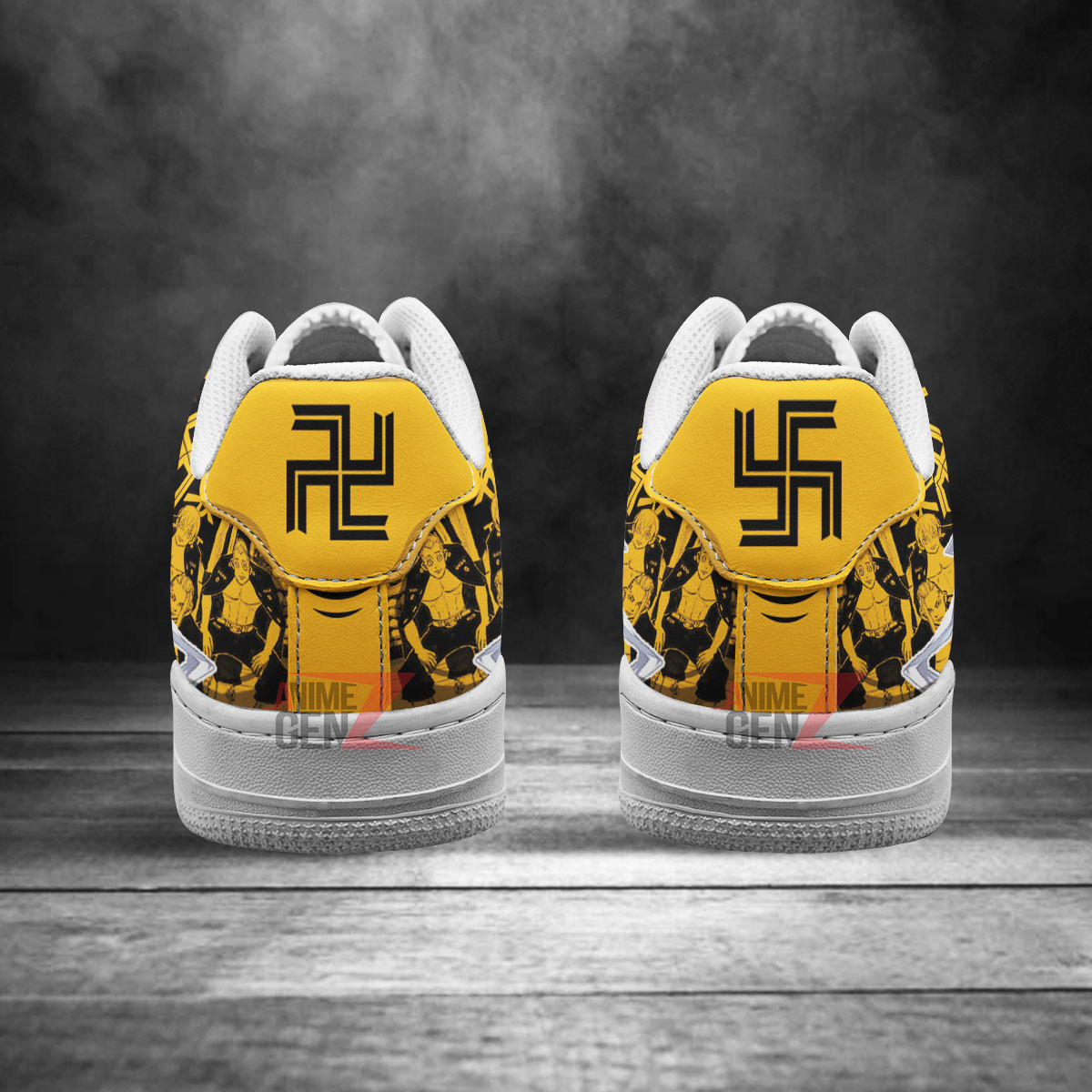 Tokyo Revengers Takashi Mitsuya Air Sneakers Custom Anime Shoes - Image 5